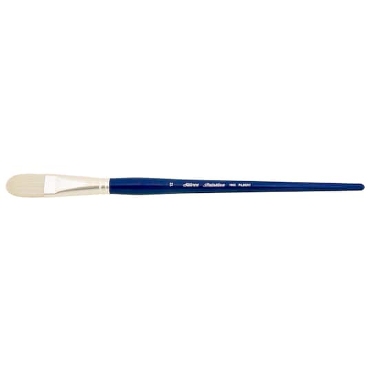 Silver Brush Limited Bristlon® Series 1903 Size 12 Long Handle Filbert Brush